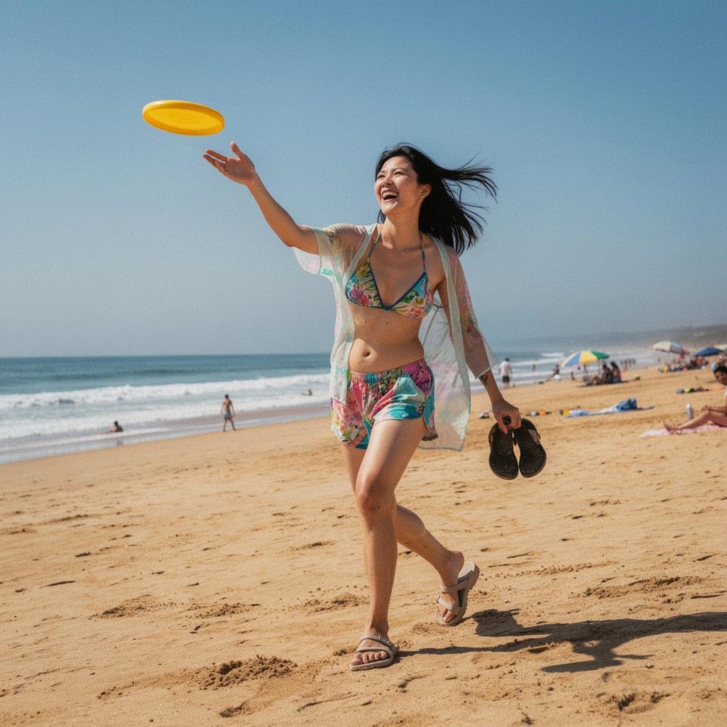 Koktajl owocowy podawany w wydrążonym kokosie